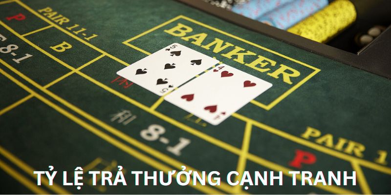 Tỷ lệ trả thưởng cạnh tranh là ưu điểm của game bài Baccarat 78Win