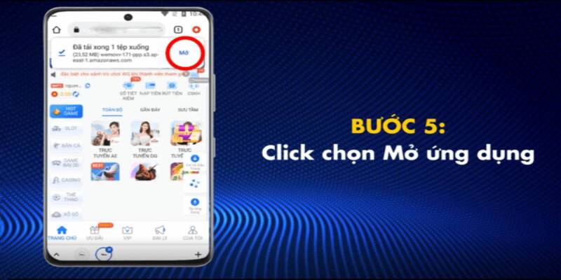 Quy trình cài đặt ứng dụng 78Win cho IOS/Android